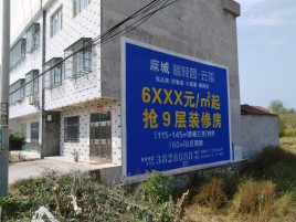 南通墙体广告质量分析