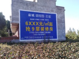 南通品牌公司青睐的墙体广告