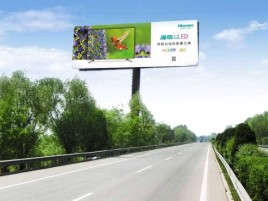 南通高速擎天柱广告牌的特点和优势