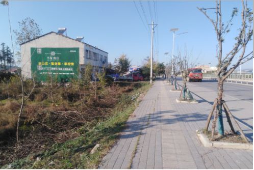 南通书山南院墙体广告