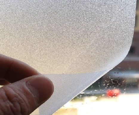 南通玻璃门外面粘广告用什么材料好？